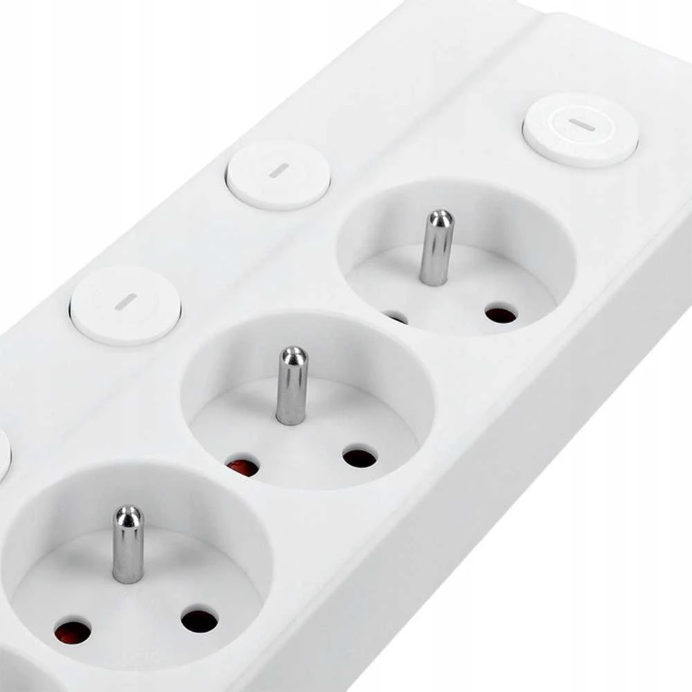 Solight 6z ilgintuvas 3m baltas