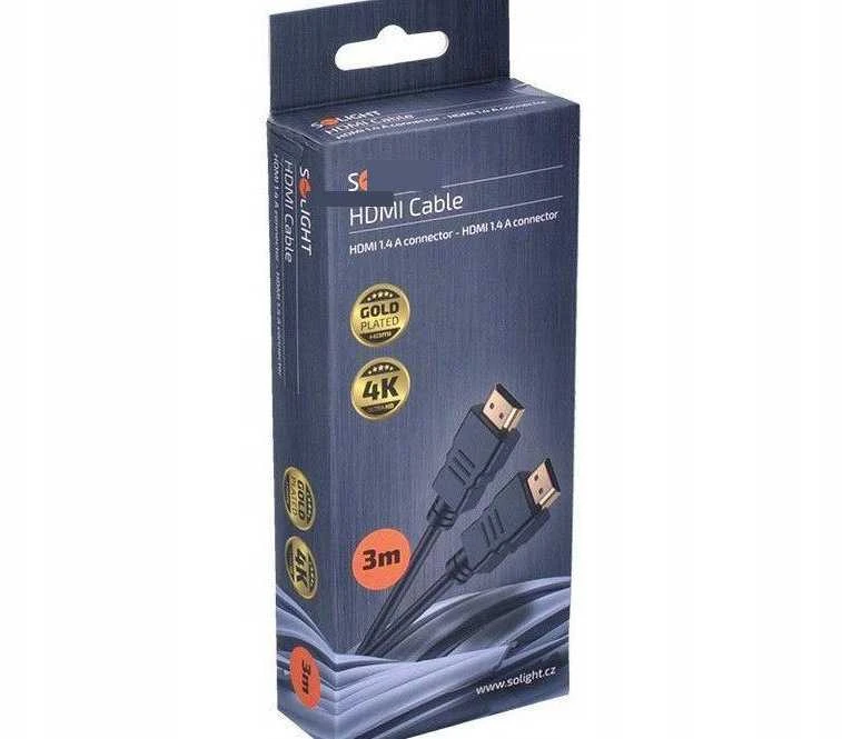 Solight HDMI 3m laido pakuotė