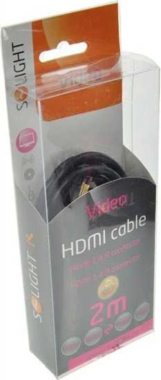 Solight HDMI laidas 2m pakuotėje