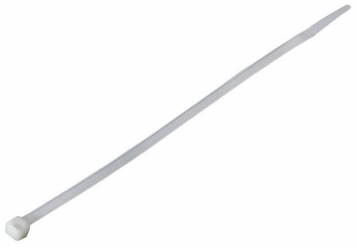 Solight 1P41 surišami nailoniniai dirželiai 4,8 x 350 mm natūralūs 100 vnt.
