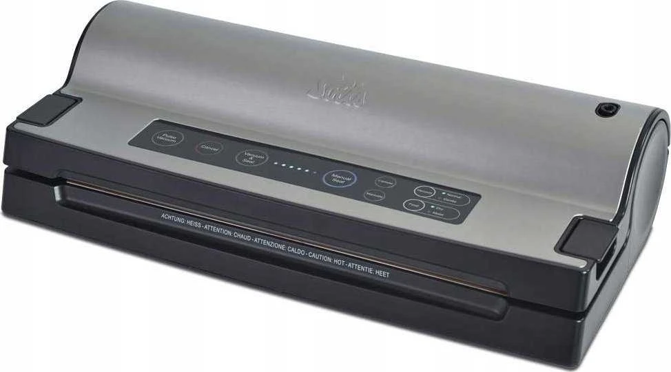 SOLIS Vacuum Sealer Vac Prestige Electrical, Nerūdijantis plienas/ juodas, 130 W,