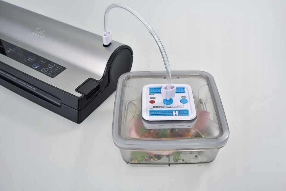 SOLIS Vacuum Sealer Vac Prestige Electrical, Nerūdijantis plienas/ juodas, 130 W,