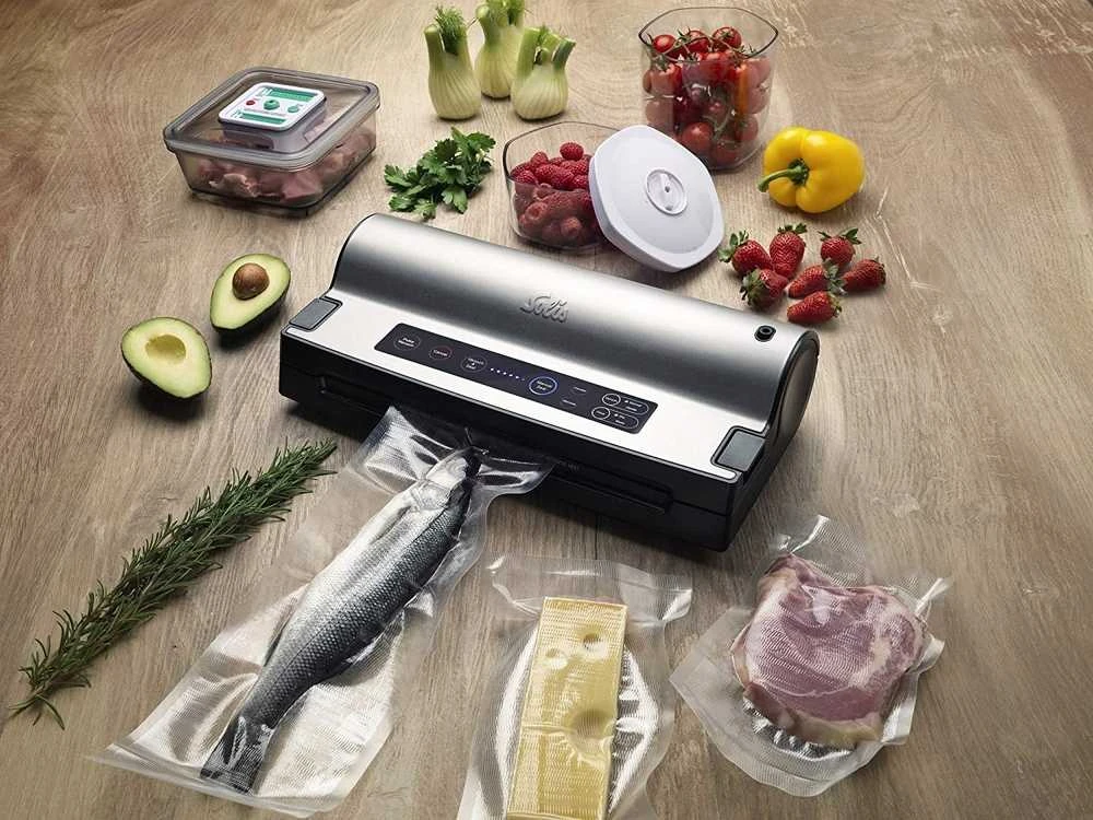 SOLIS Vacuum Sealer Vac Prestige Electrical, Nerūdijantis plienas/ juodas, 130 W,