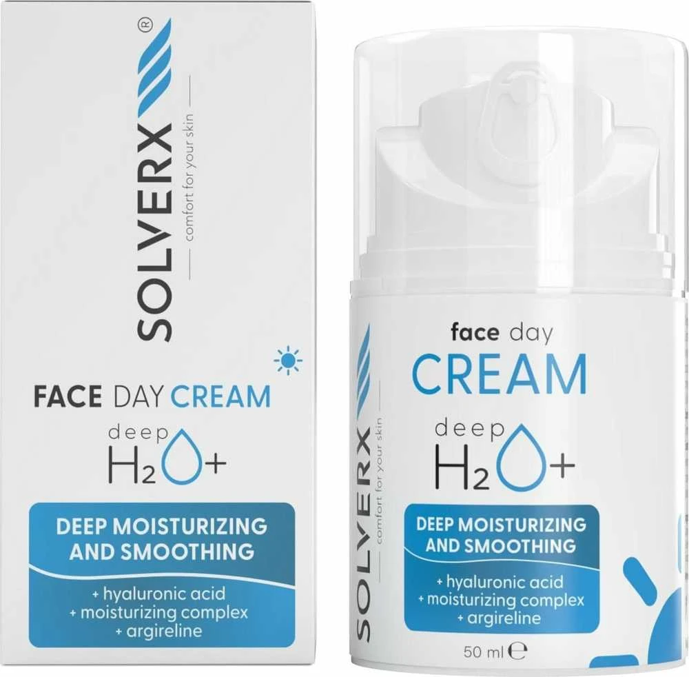 SOLVERX Deep H2O+, 50 ml