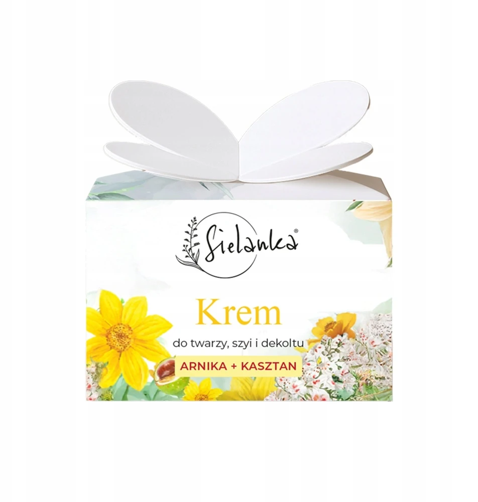 Solverx Sielanka Arnika Kaštonas Veido kremas kapiliarinės odos priežiūrai 50 ml (1078357)