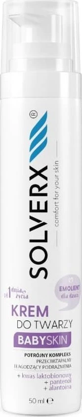 Solverx SOLVERX BABY SKIN Krem do twarzy 50ml&