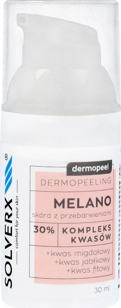 „Solverx SOLVERX DERMOPEEL“ šveitiklis su 30 % migdolų rūgštimi, 30 ml