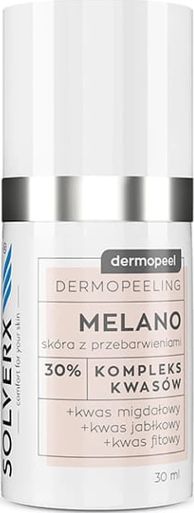 „Solverx SOLVERX DERMOPEEL“ šveitiklis su 30 % migdolų rūgštimi, 30 ml