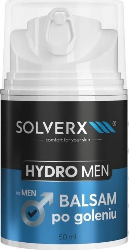 Solverx Hidro balzamas po skutimosi vyrams 50ml