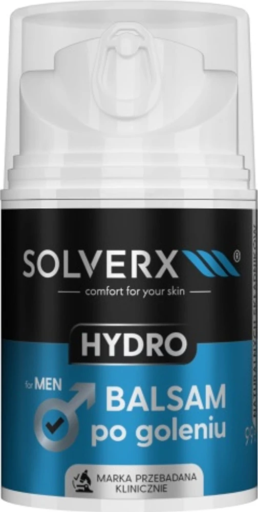 Solverx Hidro balzamas po skutimosi vyrams 50ml