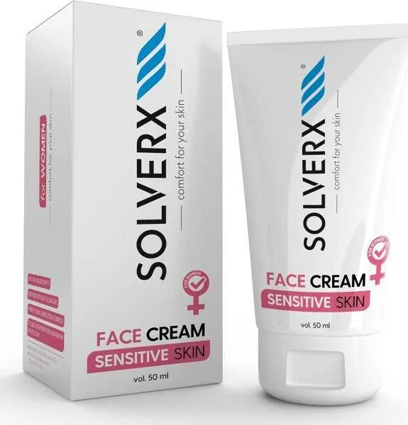 SOLVERX Sensitive Skin for Women, 50 ml