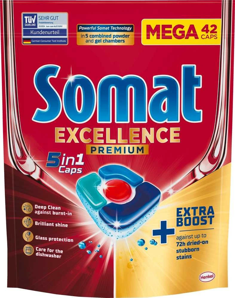KAPSULĖS INDAPLOVIŲ SOMAT PREMIUM 42VNT