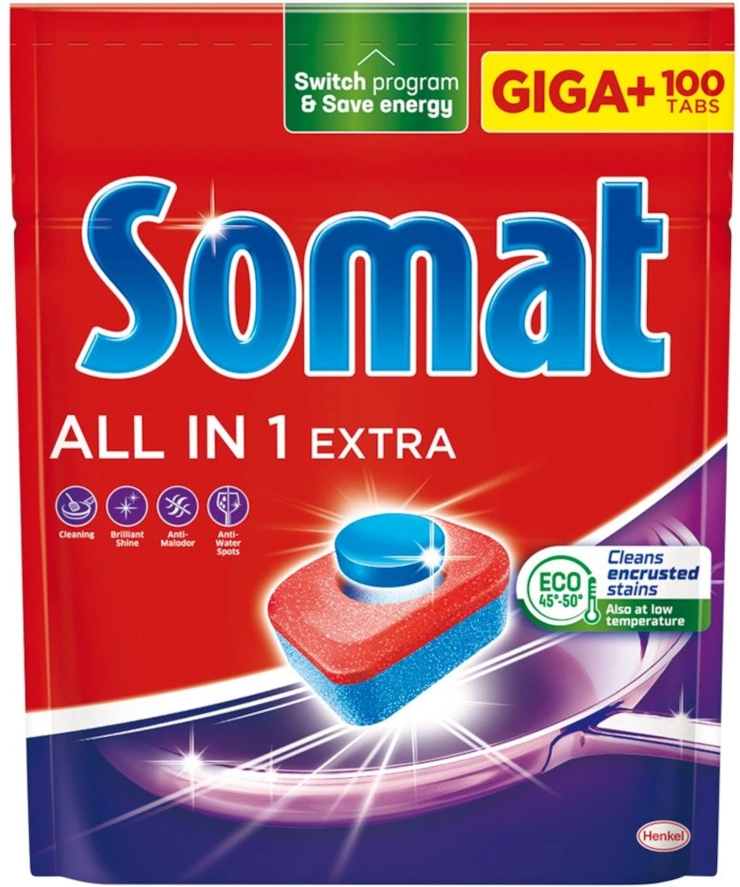 TABLETĖS INDAP SOMAT ALLIN1 EXTRA 100VNT