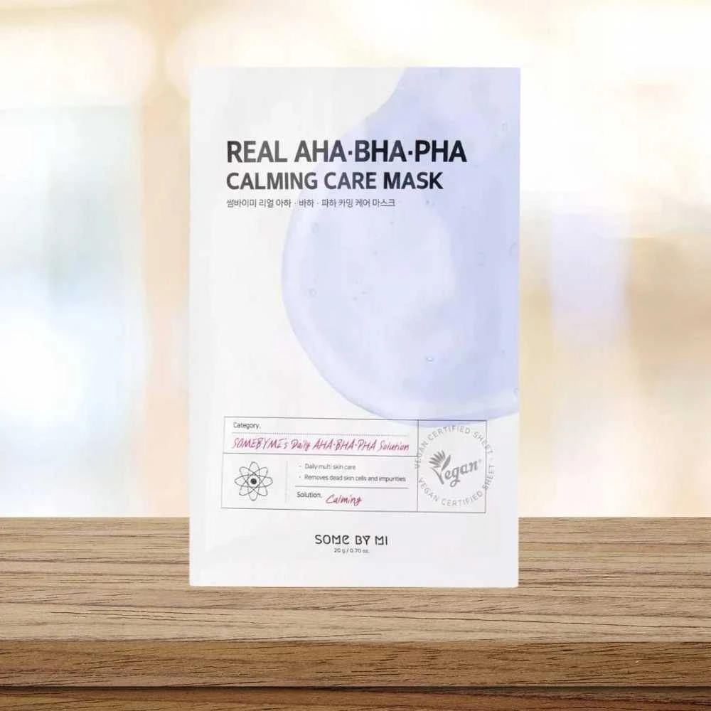 „Some By Mi AHA.BHA.PHA“ raminamoji veido kaukė, 20 g