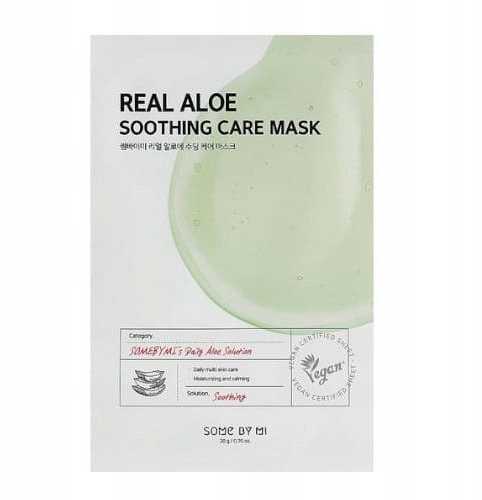 Some By Mi Real Aloe Soothing Sheet Mask For Face, 20 g