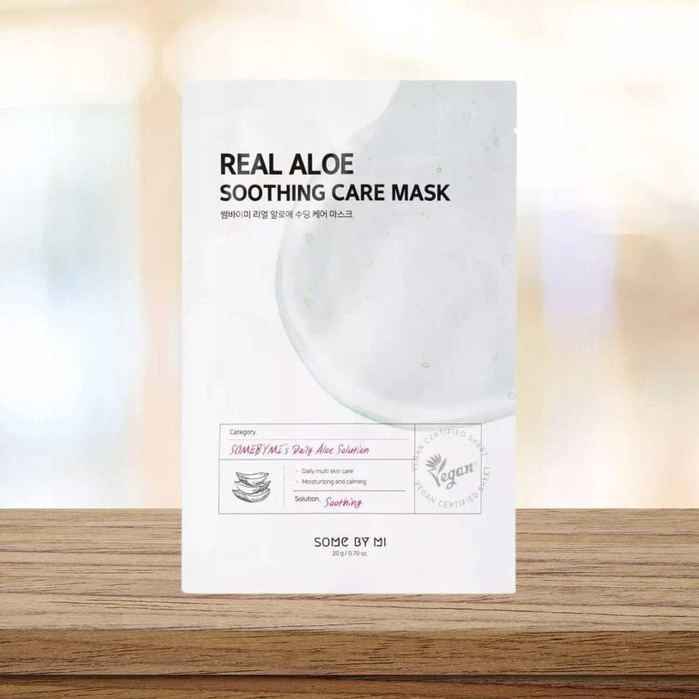 Some By Mi Real Aloe Soothing Sheet Mask For Face, 20 g