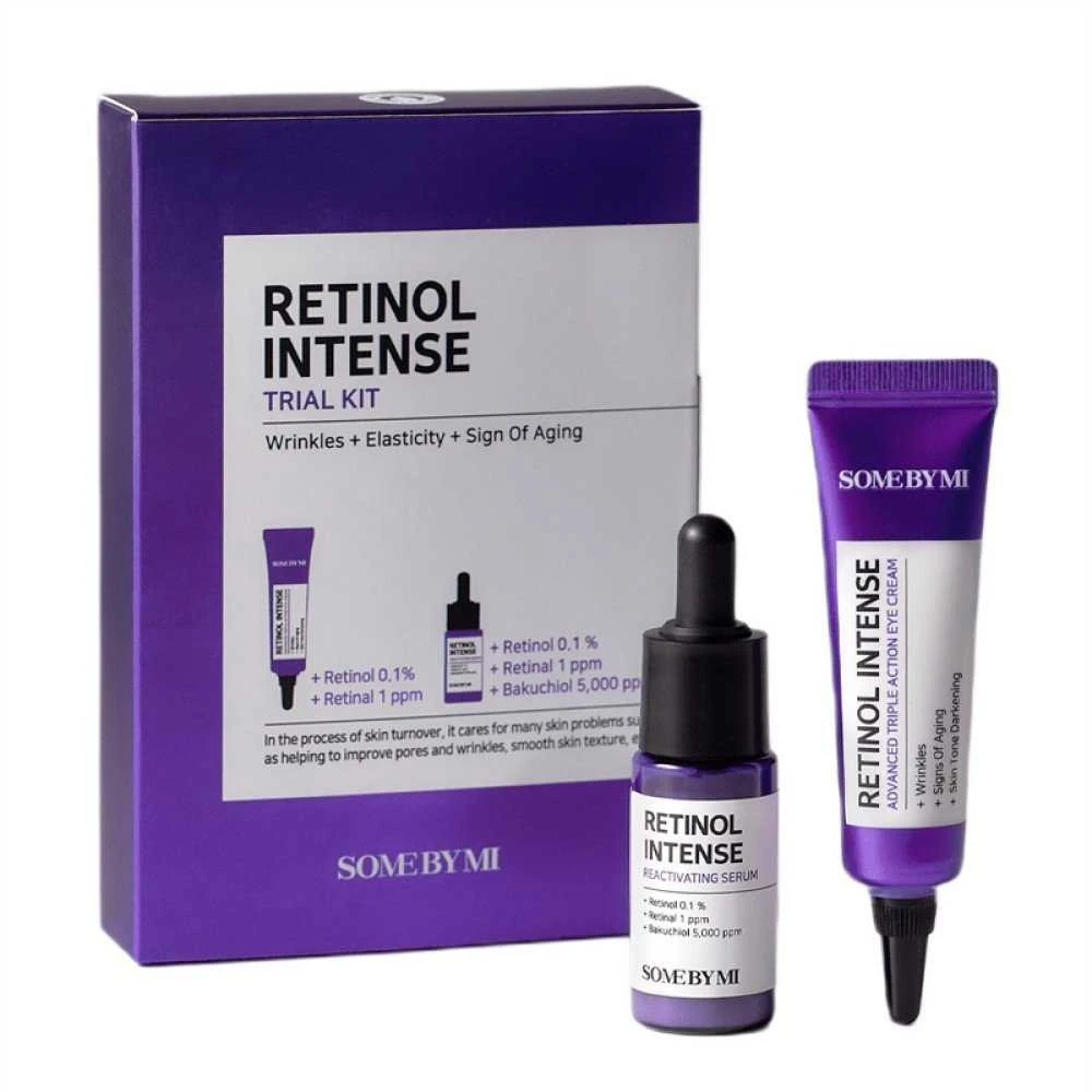Kosmetikos rinkinys SOME BY MI RETINOL INTENSE TRIAL KIT [Serum 10ml, Paakių kremas 10ml]