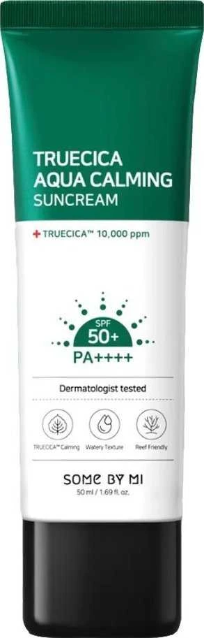 „Some By Mi“ – „Truecica Aqua“ raminamasis kremas nuo saulės SPF50+ PA++++ 50 ml