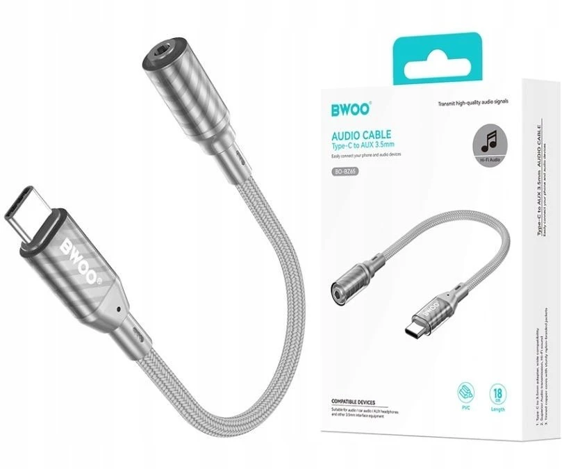 BWOO Adapteris Type C į 3.5MM jungtį BZ65