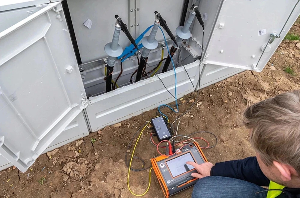 Sonel įrankių rinkinys MPI-536 WMPLMPI536 elektros instaliacijos parametrų matuoklis su KT-256F WMGBKT256F terminio vaizdo kamera
