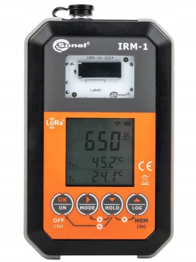 Sonel MPI-540-PV Saulės elektros ir fotovoltinių įrenginių parametrų matuoklis WMPLMPI540PVIRM1