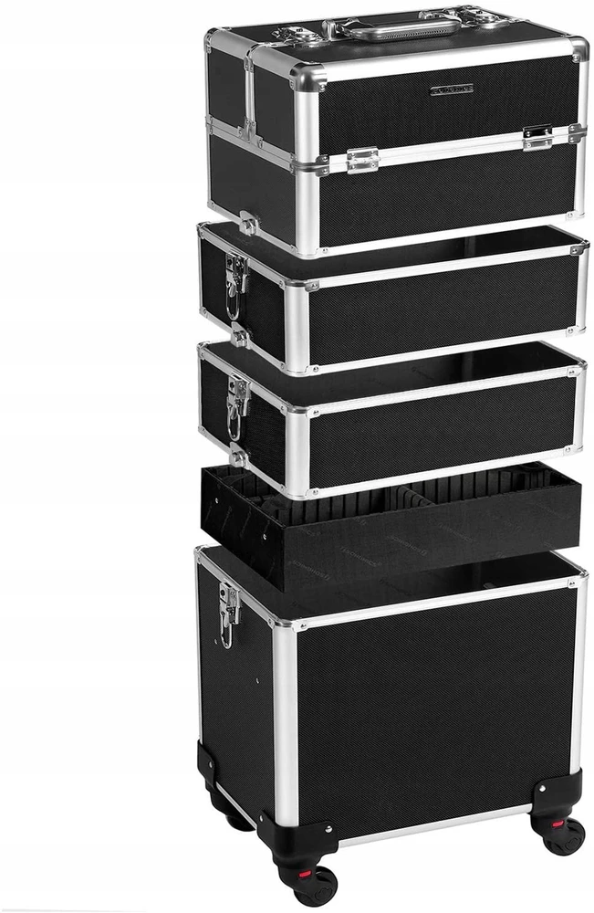 Songmics Kosmetikos vežimėlis XXL juodas