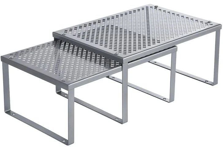 Songmics 2 metalinių virtuvės organizatorių rinkinys