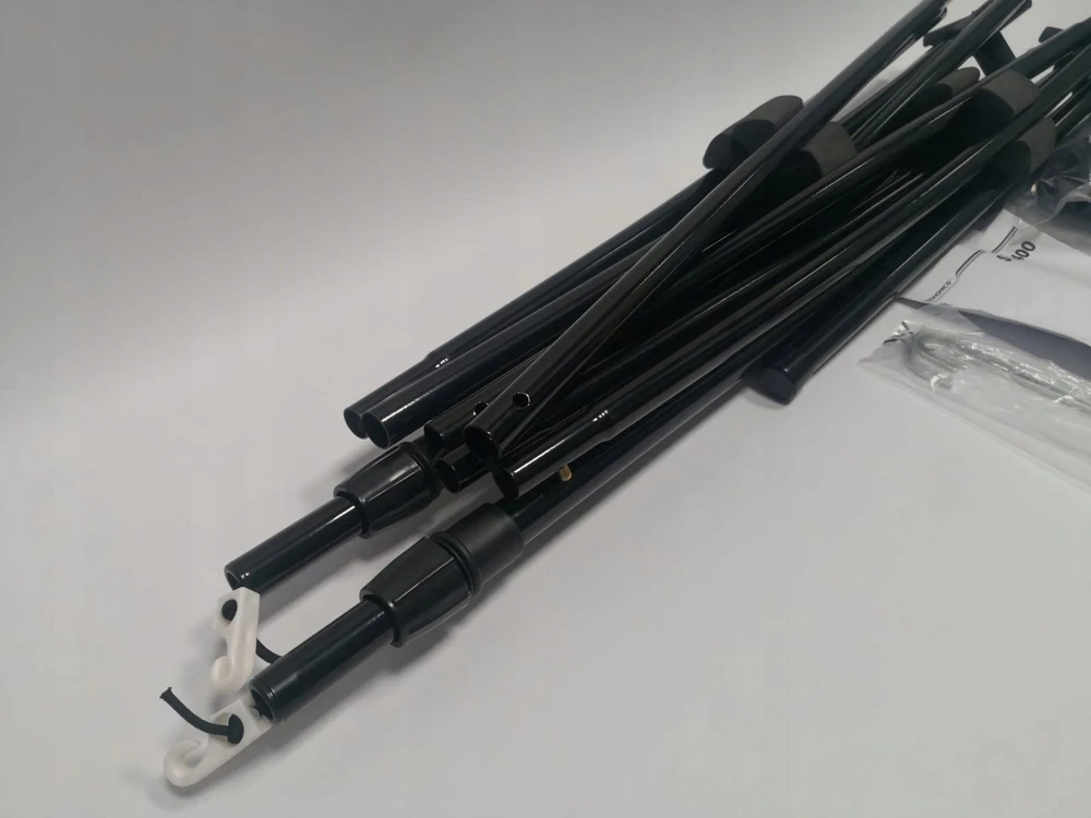 Songmics Badmintono tinklas 3 m mėlynos spalvos