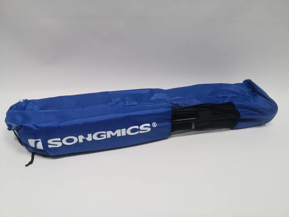 Songmics Badmintono tinklas 3 m mėlynos spalvos