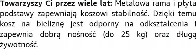 Songmics Skalbinių krepšys su 3 skyriais Natūralios spalvos