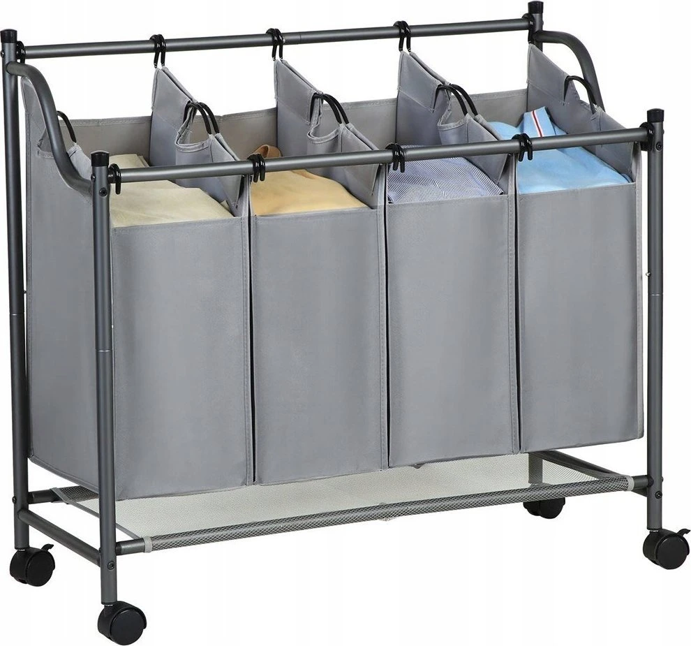 Songmics skalbinių krepšys 4 x 35 L