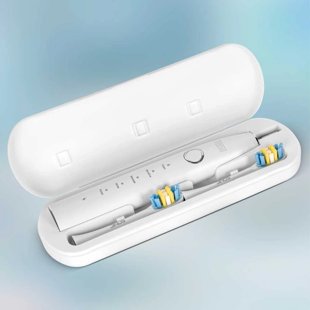 Sonic dantų šepetėlis TEESA SONIC 2 juodas, 5 veikimo režimai, kelioninis dėklas, USB C tipo jungtis