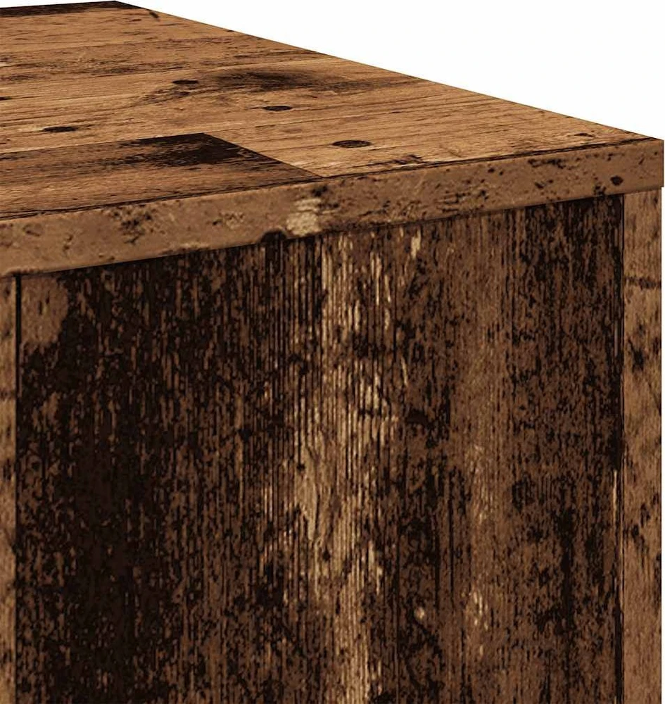 šoniniai staliukai 3 vnt Old Wood Engineered Wood