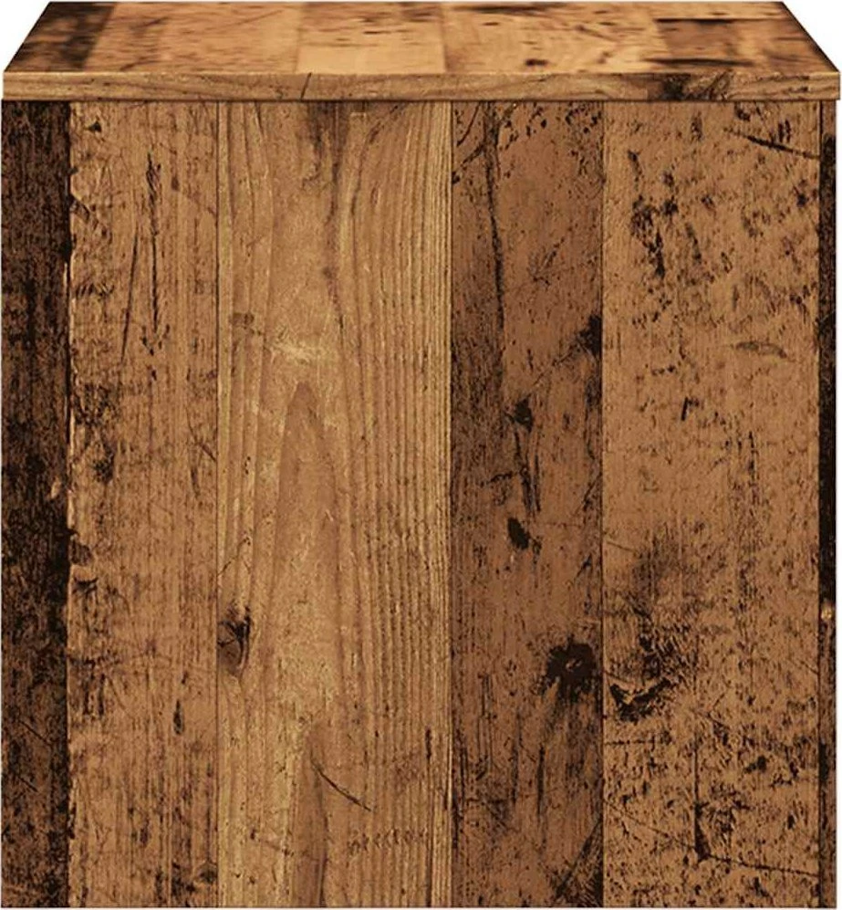 šoniniai staliukai 3 vnt Old Wood Engineered Wood