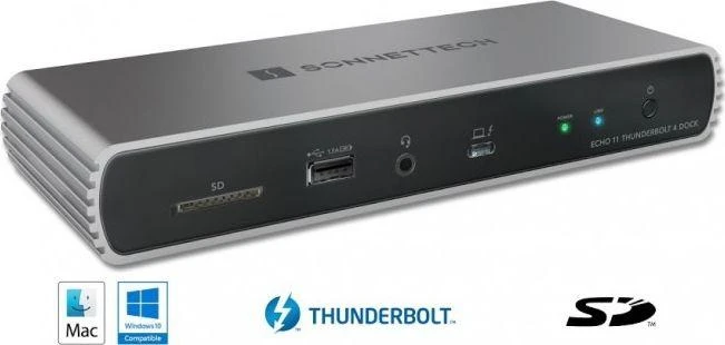Sonnet Echo 11 Thunderbolt 4 priekinių jungčių vaizdas