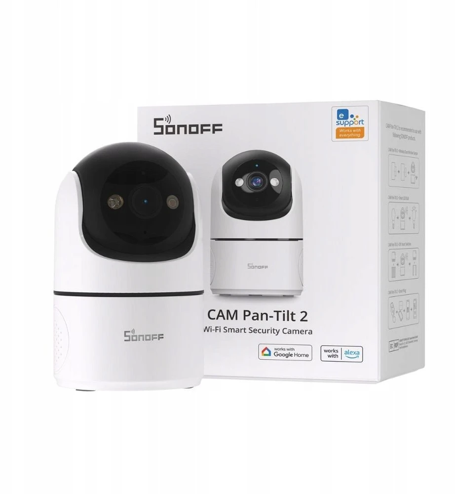 Sonoff CAM Pan-Tilt 2 išmanioji Wifi kamera 360°