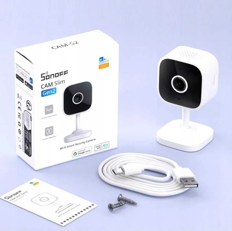 SONOFF CAM Slim Gen2 Wifi išmanioji kamera