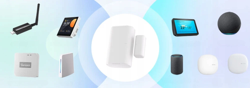 SONOFF SNZB-04P Zigbee Durų/langų magnetinis sensorius