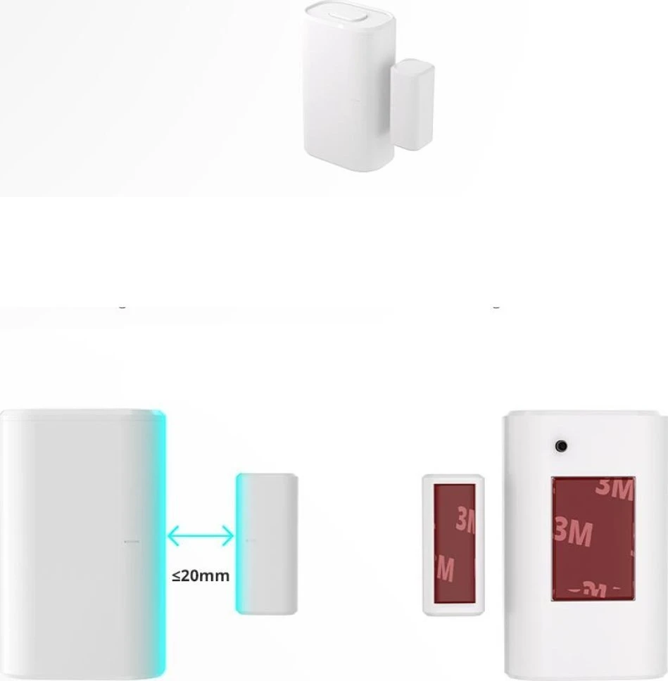 SONOFF SNZB-04P Zigbee Durų/langų magnetinis sensorius