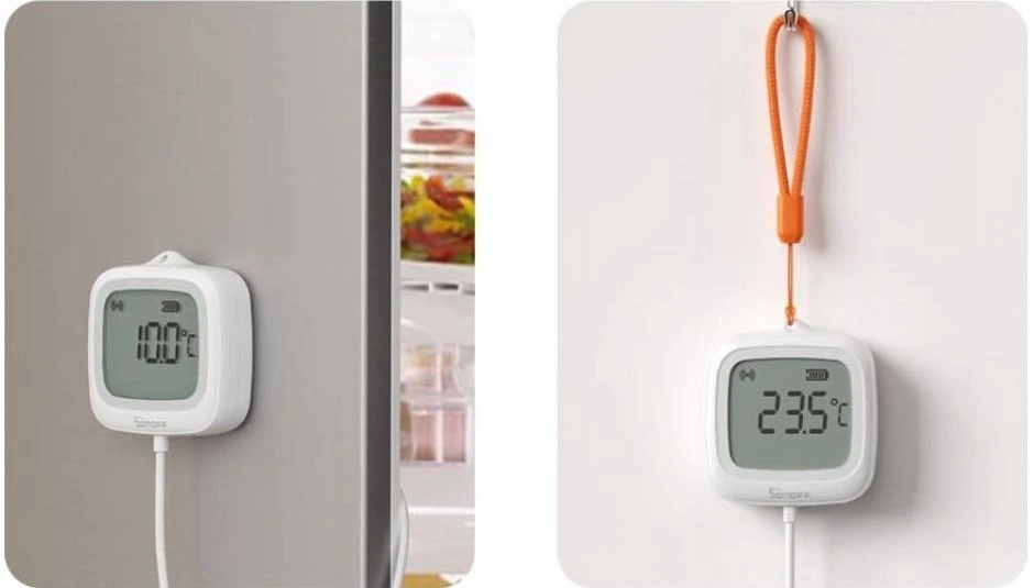 Sonoff SNZB-02LD Zigbee 3.0 temperatūros belaidis sensorius IP65