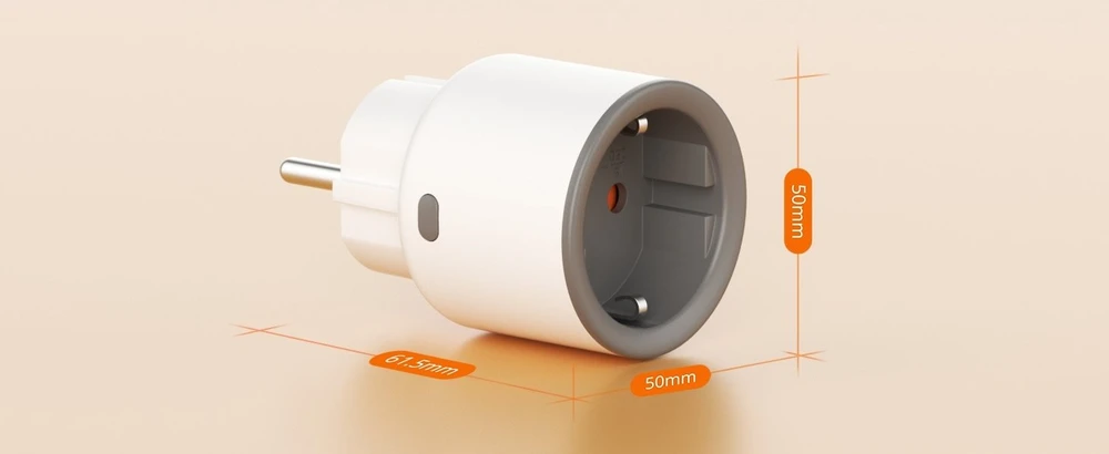 Sonoff S60ZBTPF ZigBee išmanusis kontaktas (2vnt)