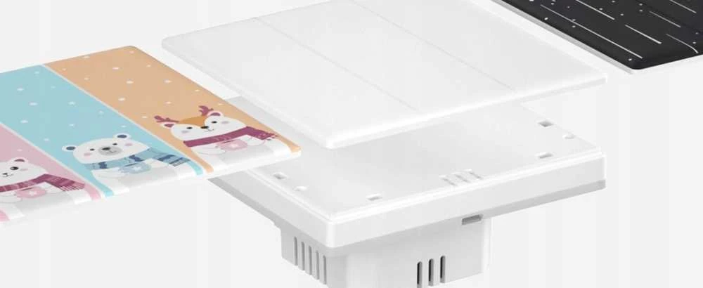 Sonoff TX Ultimate WiFi eWelink remote jutiminis 2 kanalų jungiklis