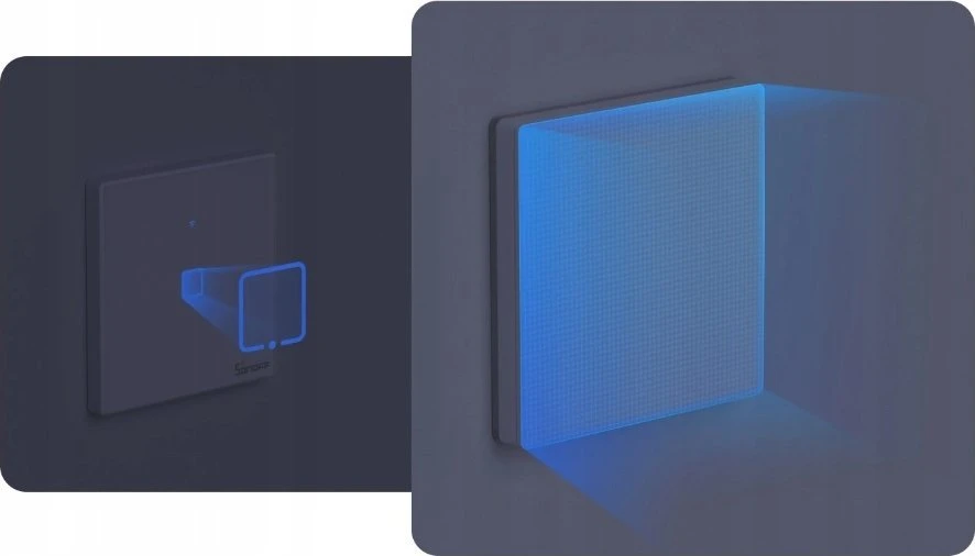 Sonoff TX Ultimate WiFi eWelink remote jutiminis 3 kanalų jungiklis