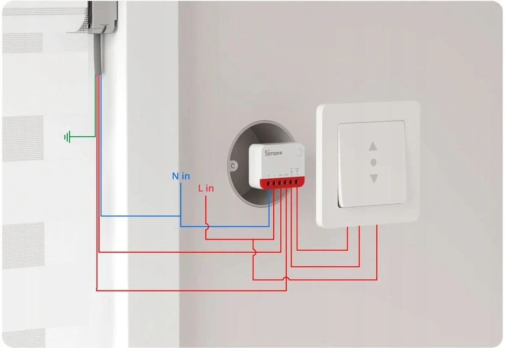Sonoff MINI-ZBRBS išmanusis „ZigBee“ mini jungiklis