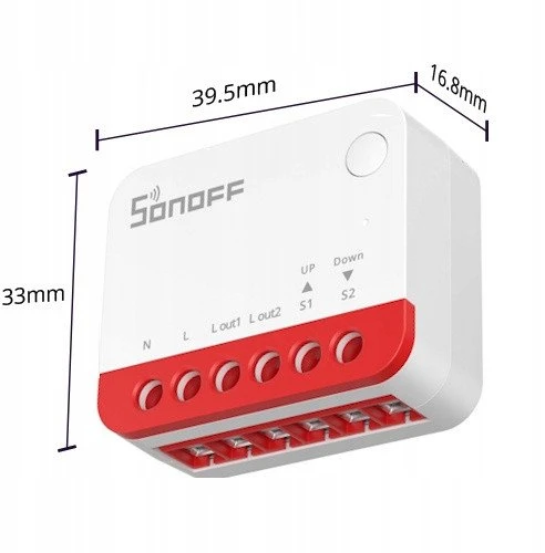 Sonoff MINI-ZBRBS išmanusis „ZigBee“ mini jungiklis