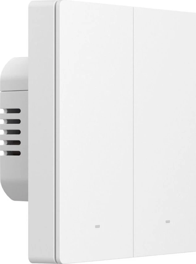 SONOFF M5 2 klavišų sieninis jungiklis 86mm pločio baltas M5-2C-86