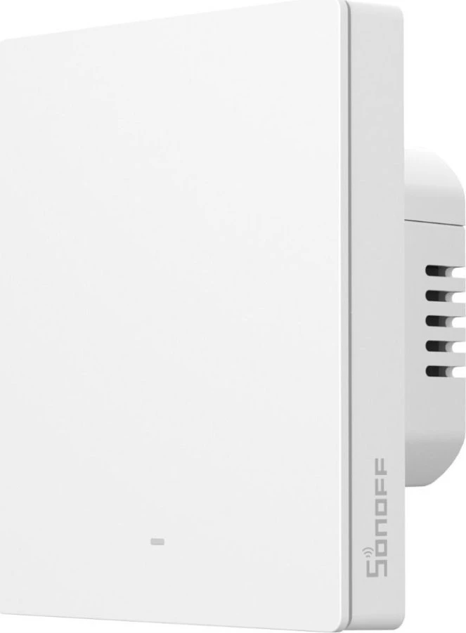 SONOFF M5 2 klavišų sieninis jungiklis 80mm pločio baltas M5-2C-80