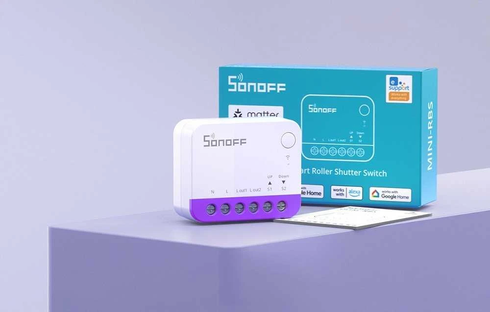 „Sonoff MINI-RBS“ išmanusis „WiFi“ mini jungiklis