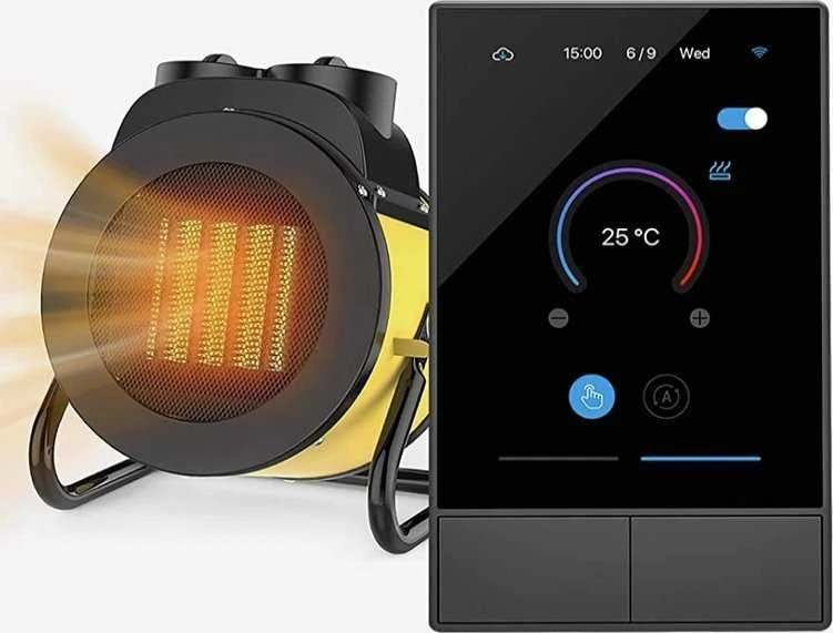 Smart WiFi control panel SONOFF NSPanel (juodas, 120mm)