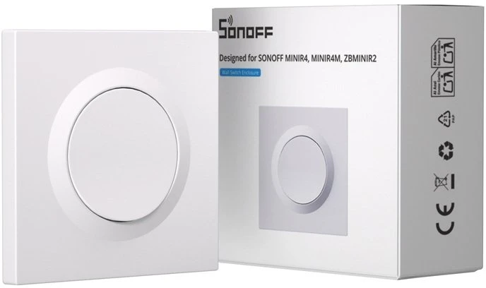 SONOFF E1GS sieninio jungiklio korpusas (su N)